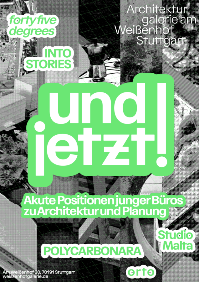 Symposium ›und jetzt! Akute Positionen junger Büros zu Architektur und Planung‹